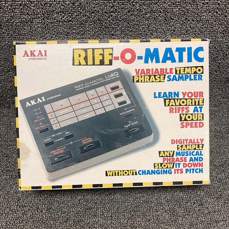 AKAI RIFF-O-MATIC U40 サンプラー その他 AKAI Professional RIFF-O