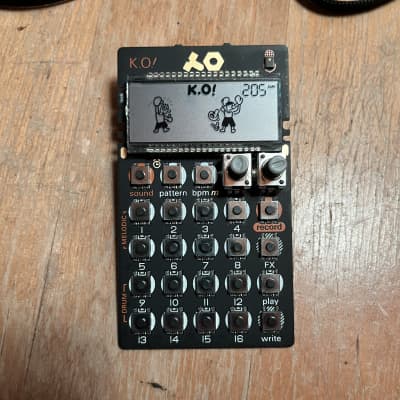 Teenage Engineering PO-33 Pocket Operator K.O! W/ Case | Reverb