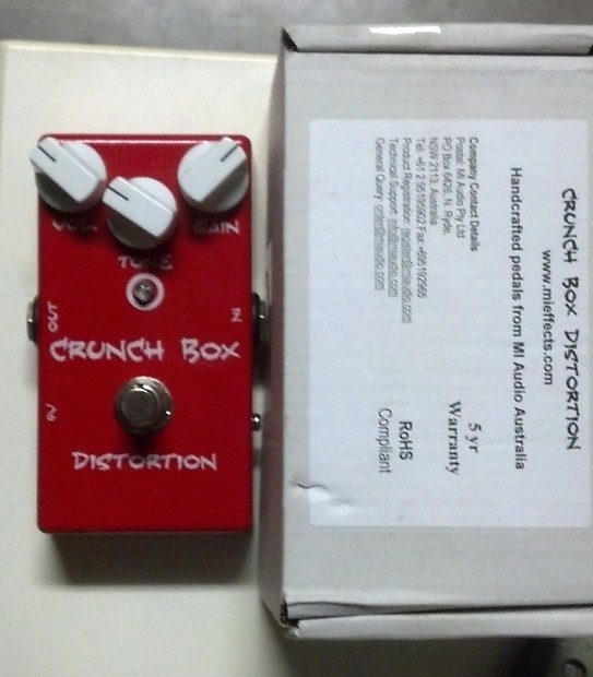 MI AUDIO　CRUNCH BOX DIY MI Audio Crunch Box Guitar Effects Pedal Kits & PCBs