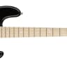 Fender American Original '70s Jazz Bass, Maple Fingerboard, Black 885978821587 NEW