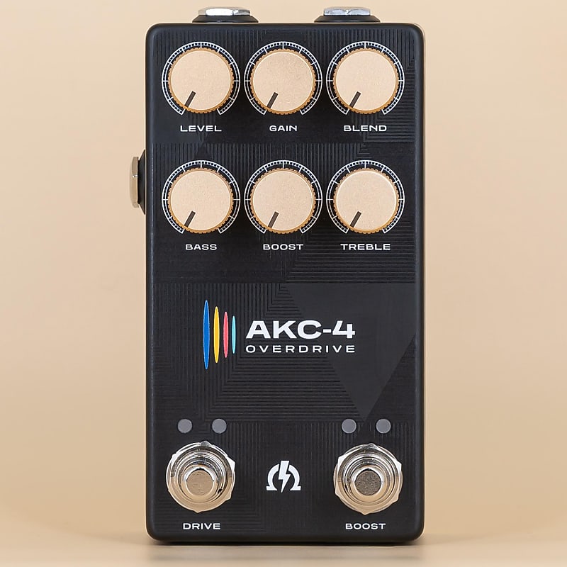 Ohmless Pedals AKC-4 Overdrive Guitar Effect Pedal image 1