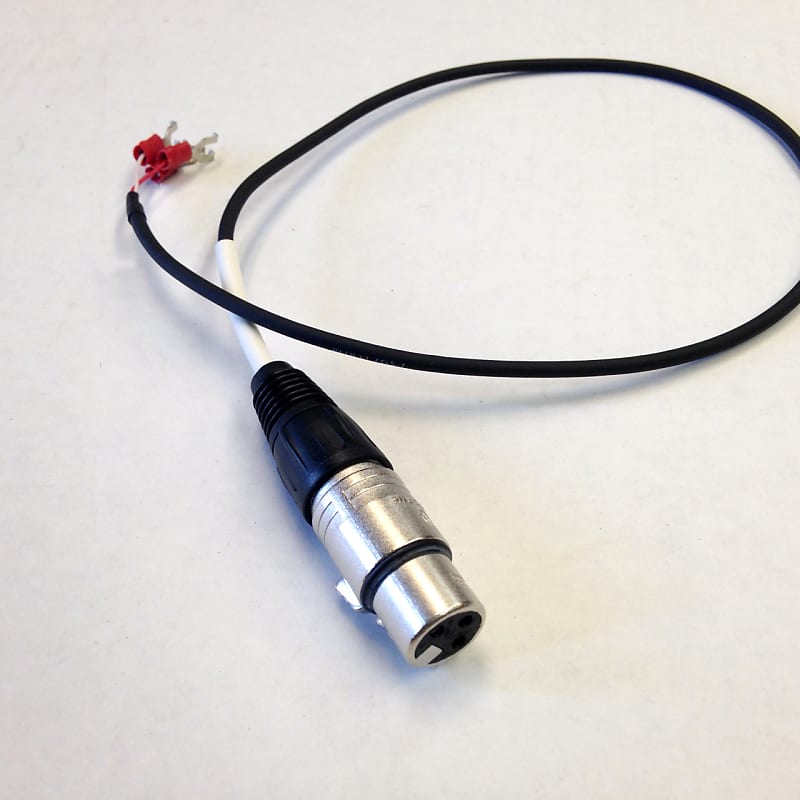 Redco Fork Terminal Adapter Cable, 2'/NC3FX female XLR Reverb