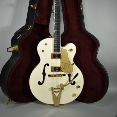 2020 Gretsch G6136T-59 White Falcon White Finish Electric Guitar w/OHSC for sale