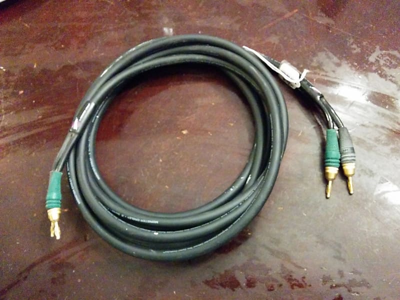 Monster 15' Z series Z1R Speaker Cable Banana Plug Reverb