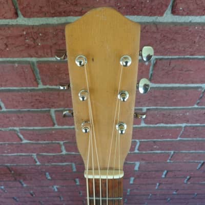1930's Kay Baritone Archtop Guitar - B Tuning - Extra Wide Fretboard - Hard Case image 5