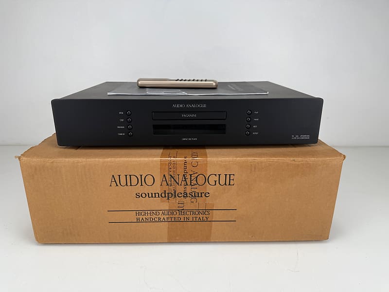 Unknown Paganini 96/24 CD-Player With Original Box - Remote Control - Manuals  			