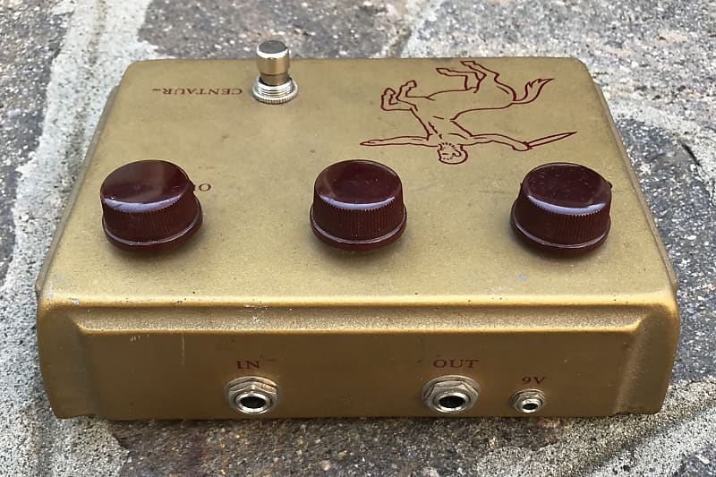 Klon Centaur Gold Horsie (long tail) First Series | Reverb