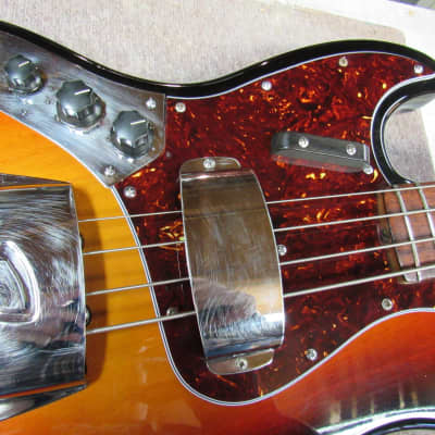 Fender Jazz Bass Left hand 1965, 3 color sunburst image 15