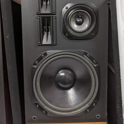 Kenwood JL-975AV vintage 4-way floor standing tower stereo speakers 1989 image 6