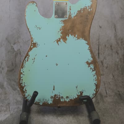 Luthier-made '51 Precision Bass 2019 Aged Sonic Blue image 19