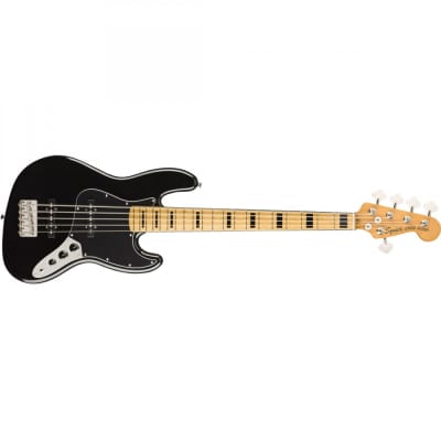 SQUIER - Classic Vibe 70s Jazz Bass V MN Black 0374550506 for sale