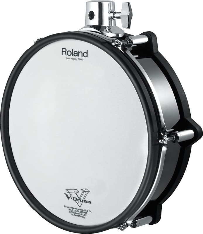 Roland PD-128-BC V-Pad 12" Dual Trigger Mesh Drum Pad - Black Chrome image 1