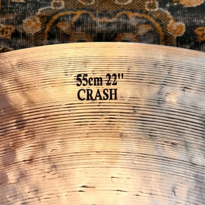 AMAZING Istanbul Mehmet Legend Dry Factory Crash 22” ONLY 1858 g DARK SMOKY FAST! image 7