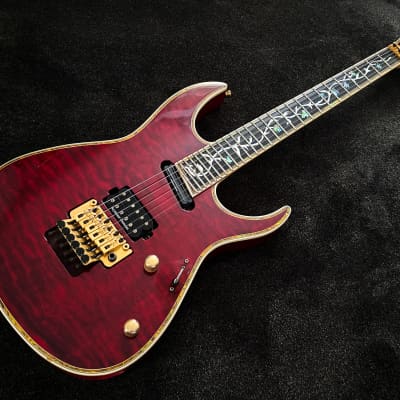 ESP Edwards E-CY-165CTM Black Cherry + ESP gig bag - 27