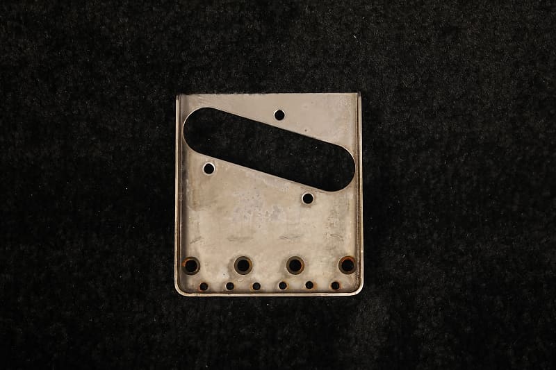 Telecaster Bridge plate Nickel Aged Reverb