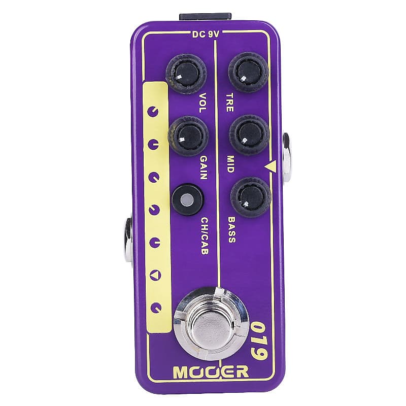 Mooer 019 UK Gold PLX Micro Preamp 2019 image 1