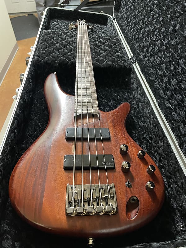 Ibanez Soundgear SR 505 5 String Bass - Brown Mahogony image 1