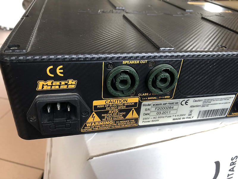 Markbass Momark Amp Frame 500 + module assembled PRE S2 -EQ S4