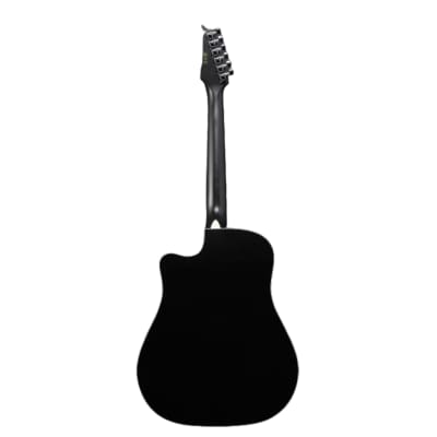 Ibanez ALT30BKM Altstar A/E Guitar - Black Metallic High Gloss image 7