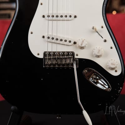 Mario Martin "Model S" Electric Guitar - Relic'd Black Finish & Arcane Pickups! image 5