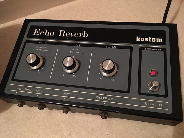 kastam SS 23 Echo Reverb Vintage Japan