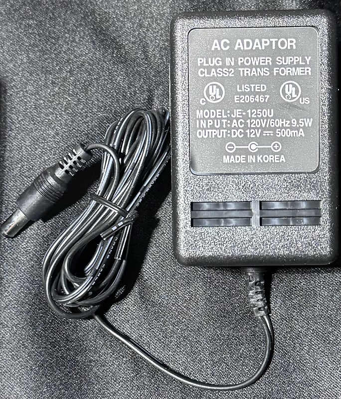 Kurzweil replacement power supply for SP76, SP88, and XM1 Reverb