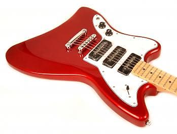 Left Handed SX Liquid MN Alder CAR 3P90 Red Electric Guitar