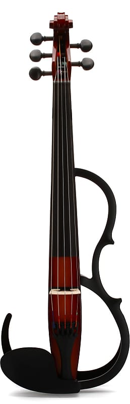 Yamaha Silent Series SV-255 Electric Violin - Shaded Brown image 1