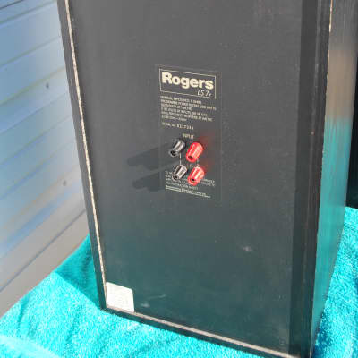 Rogers LS7T 2 WAY SPEAKERS WITH STANDS. | Reverb
