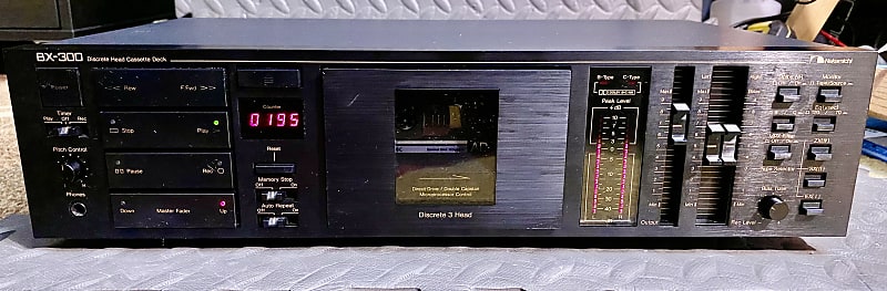 Pletina de casete estéreo NAKAMICHI BX-300E de 3 cabezal…