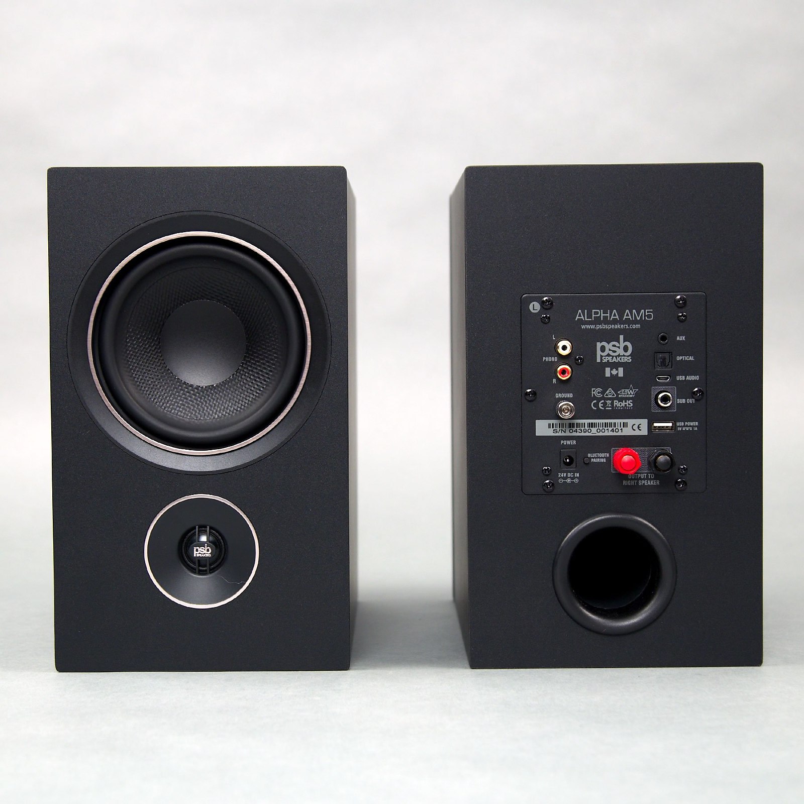PSB Speakers Alpha AM5 5" Powered Bookshelf | Reverb Australia