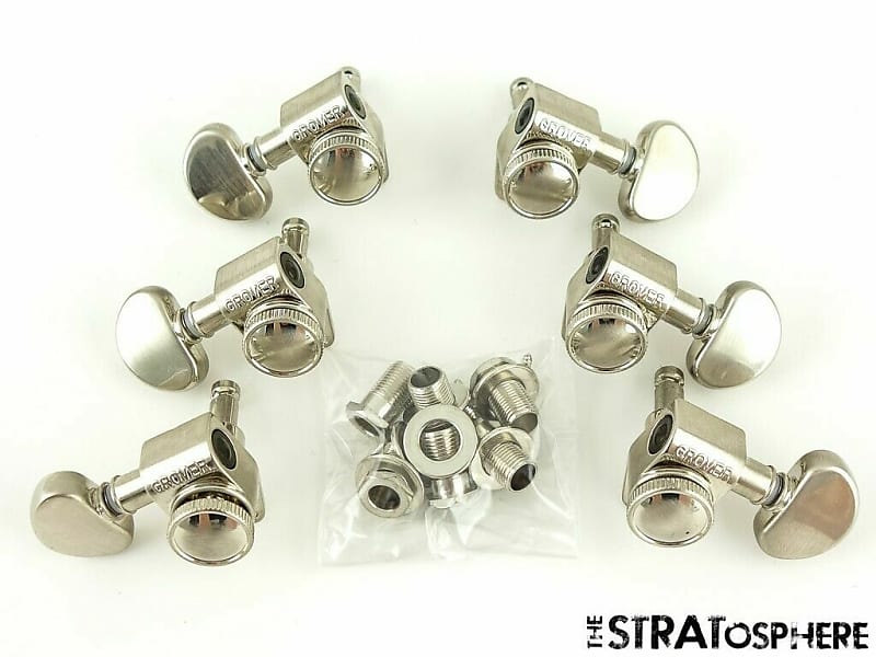 USA Les Paul Prophecy Grover Rotomatic LOCKING TUNERS, Nickel Reverb