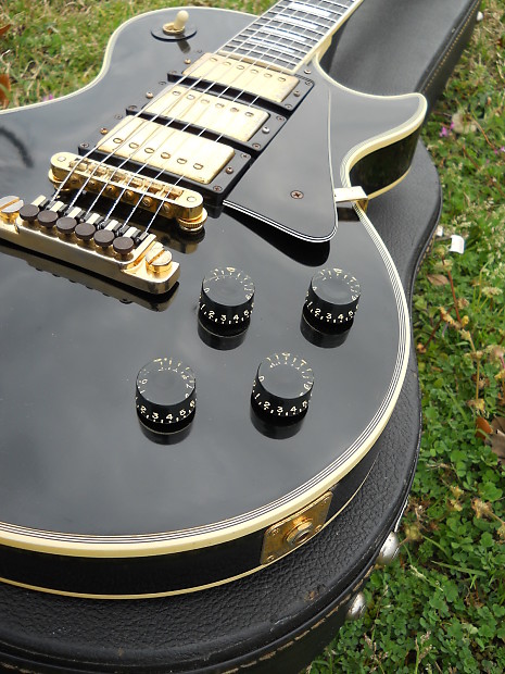 1979 gibson les paul shop custom black beauty