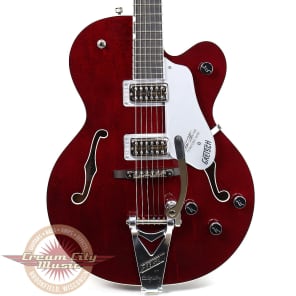 Demo Model Gretsch G6119 Chet Atkins Tennessee Rose Hollow Body Deep Cherry Stain image 1