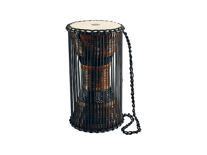 Meinl African Wood Talking Drum - Large, 8x16-Inch image 1