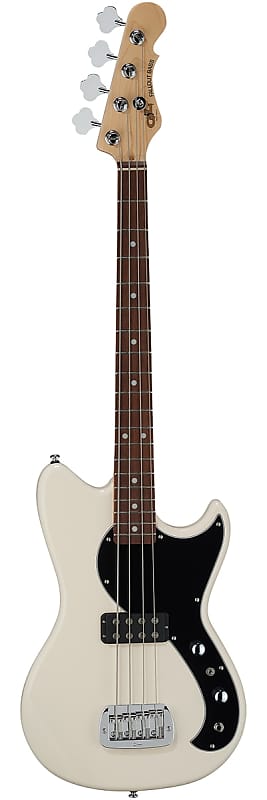 G&L Tribute Series Fallout Bass 2020s - Olympic White image 1