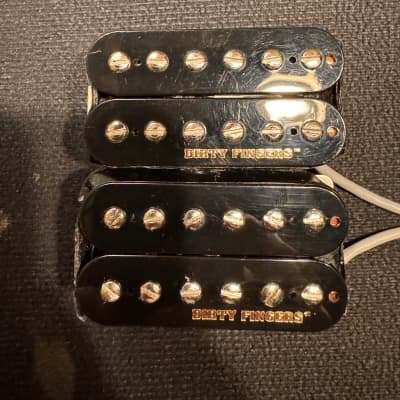 1979 T-Top Gibson Dirty Fingers Humbucker - Double Cream Bobbin - Coil  Split Dual Conductor Lead - Super Dirt | Reverb