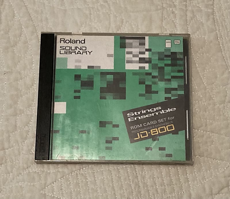 鍵盤楽器 Roland SL-JD80-04 Strings EnsembleJD-800 Roland Sound Library Strings Ensemble PN-JD80-04 & SO-JD80