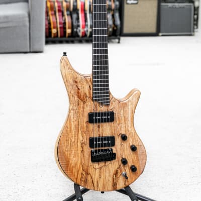 2019 Chapter CH-2 with Spalted Maple Top and Ebony Fretboard Electric Guitar for sale