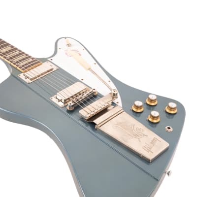 Gibson Custom 1963 Firebird V with Maestro Ultra Light Aged - Pelham Blue image 6