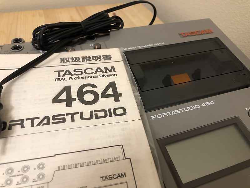 TASCAM 464 Portastudio 4-Track Cassette Recorder . NON OPERATIONAL . MIJ 100V image 1