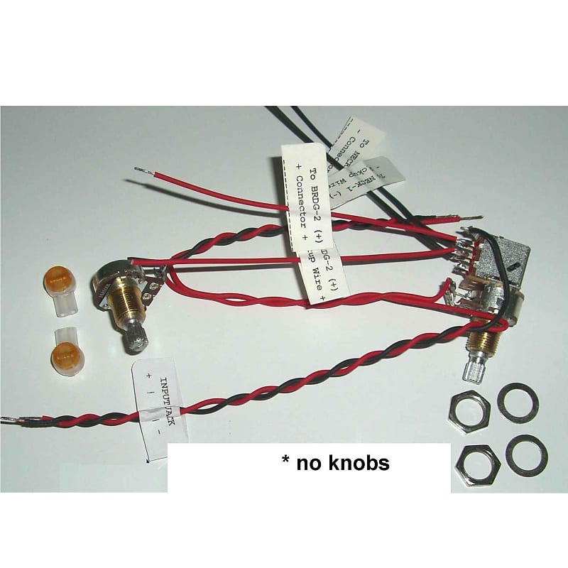 AMI VT3 VolumeTone Control Upgrade w/PushPull Pot + TREBLE Reverb