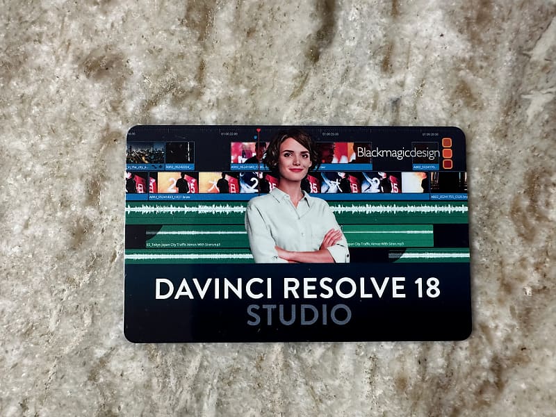 Blackmagic Design Davinci Resolve Studio 18 | Reverb