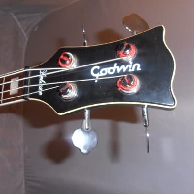 Godwin Deluxe LP bass Made in Italy by Crucianelli - rare! image 11