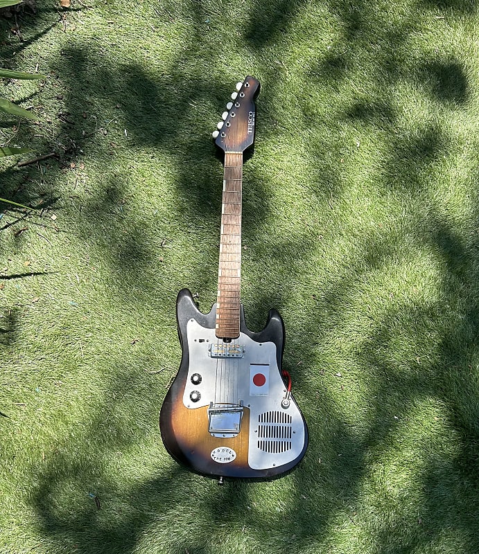 Teisco TRE-100 1960s - Sunburst image 1