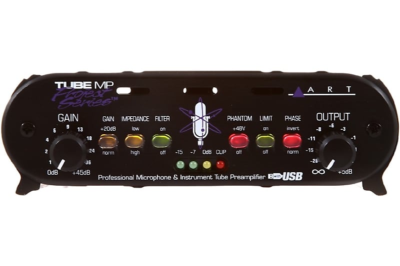 ART Tube MP Project Series USB Tube Preamp image 1