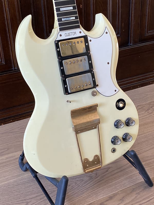 Greco SS-800 SG Custom 1982 Ivory White