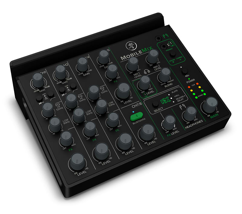 Mackie MobileMix USB-Battery Powered Phone/Tablet Live Sound/Streaming Mixer