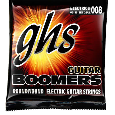 GHS Boomers Electric Guitar Strings GBUL 8-38 ultra light image 2