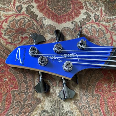 Dingwall Lee Sklar Signature 5 String Bass 2015 Candy Blueberry Gloss image 6